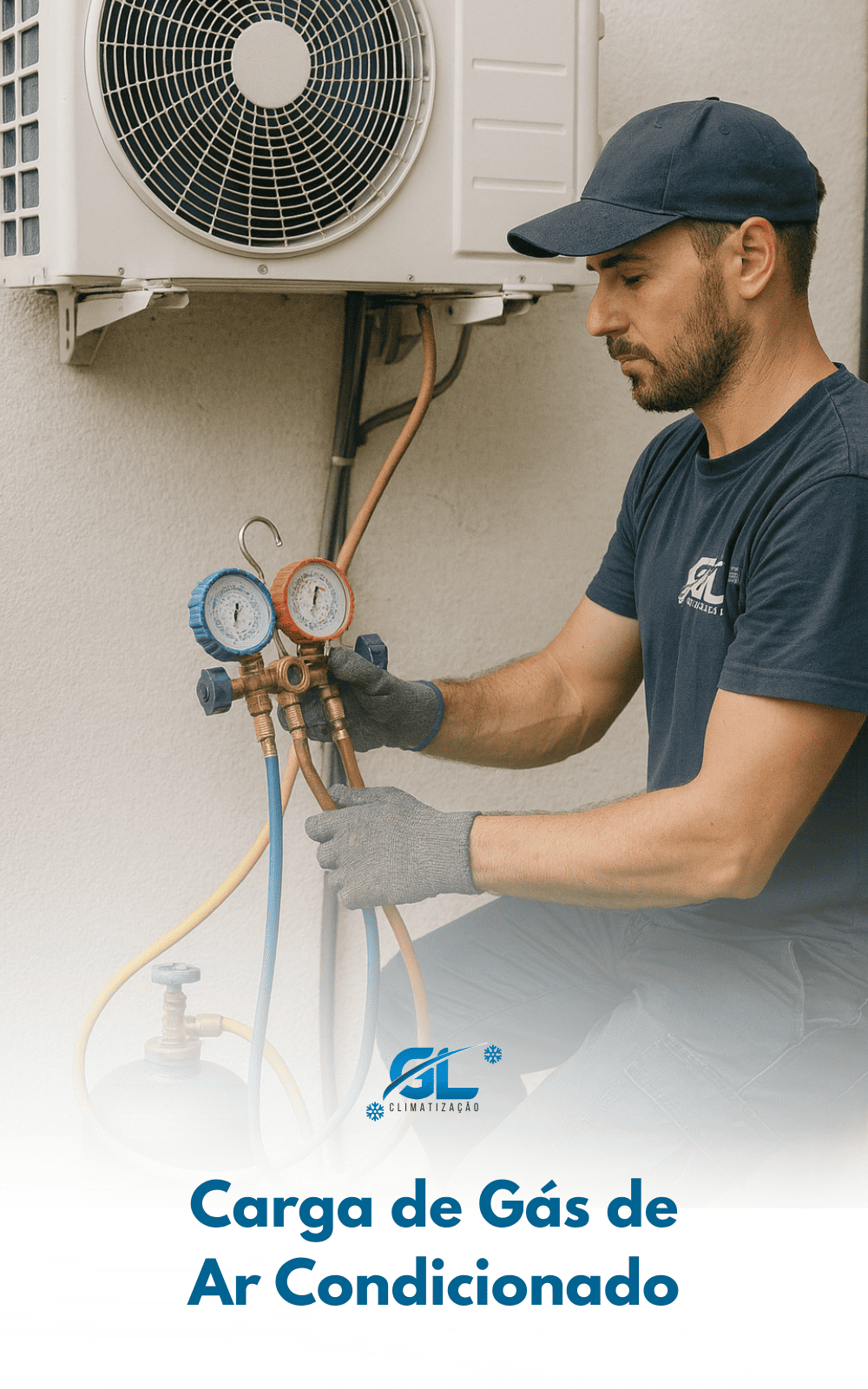 Carga de Gás de Ar Condicionado
