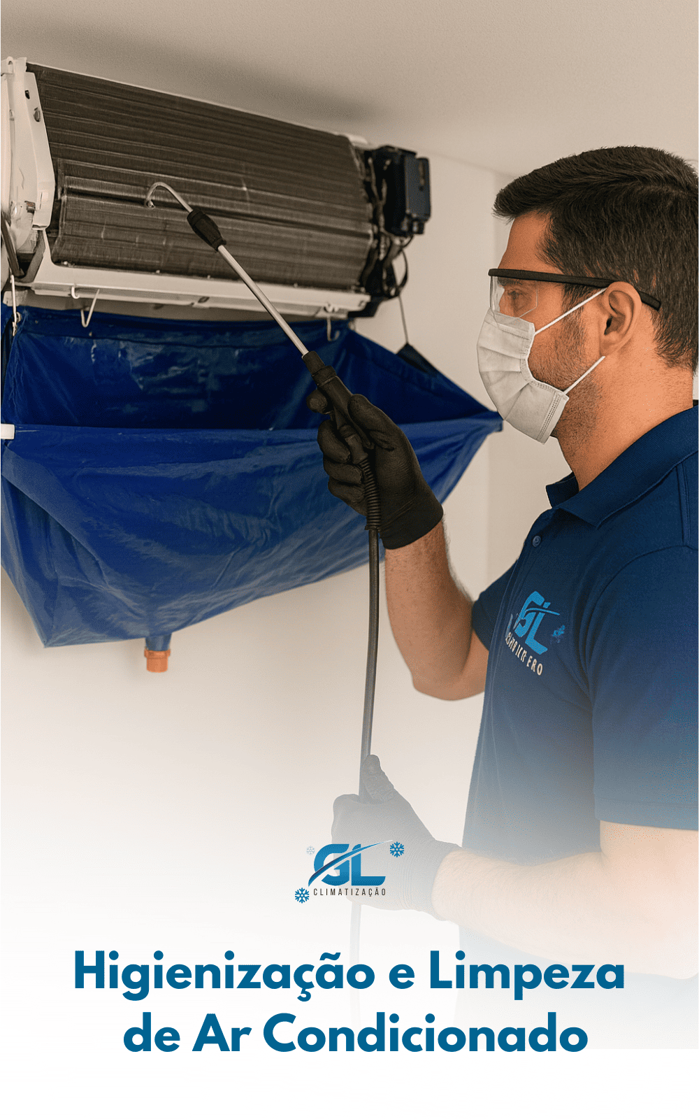 Higienização e Limpeza de Ar Condicionado
