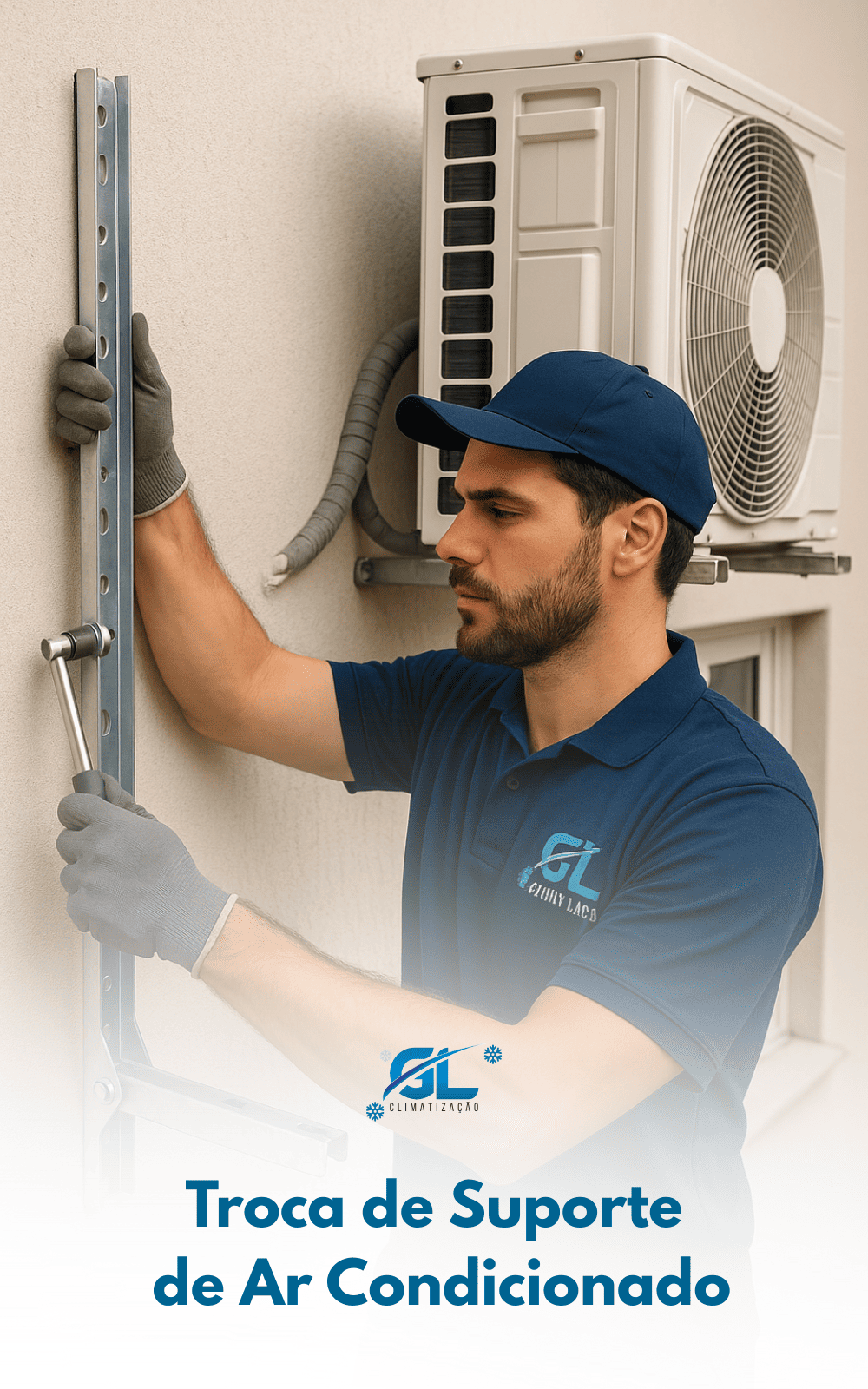 troca de suporte